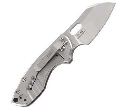 Knives Columbia River Knife&Tool Ready Series CRKT Pilar Frame Lock Knife Stainless Steel (2.4" Satin)